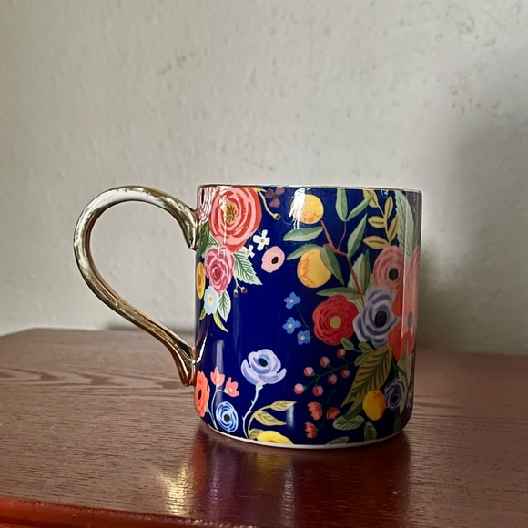 Rifle Paper Co for Anthropologie H initial mug - Picture 3 of 3